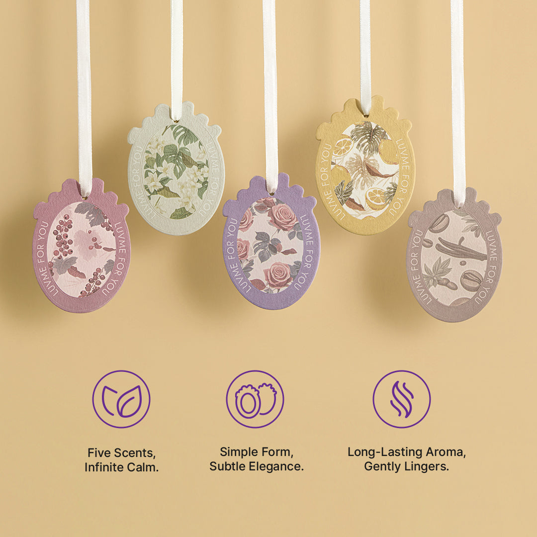 10pcs Luvme Fragrance Cards, Premium Long-Lasting Aroma