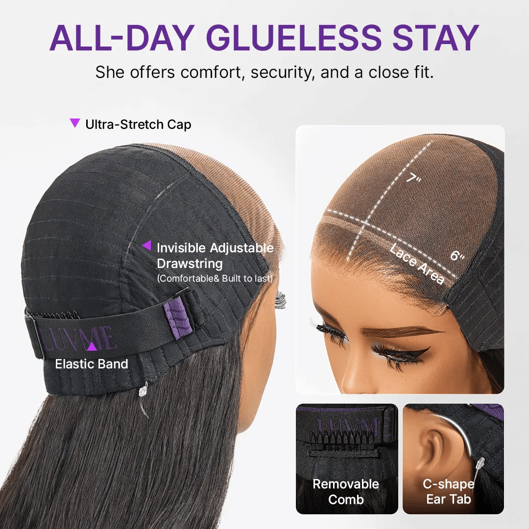 Glueless HD Lace Straight T-Part Lace Human Hair Wig 250% Density | 10"-28"