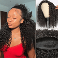 Glueless Curly Human Hair Wig 180% Density | 10"-28"