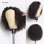 Glueless Curly Human Hair Wig 180% Density | 10"-28"