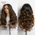 Glueless HD Lace Loose Wave T-Part Lace Human Hair Wig - Grey 200% Density | 10"-28"