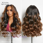 Glueless HD Lace Loose Wave T-Part Lace Human Hair Wig - Grey 200% Density | 10"-28"