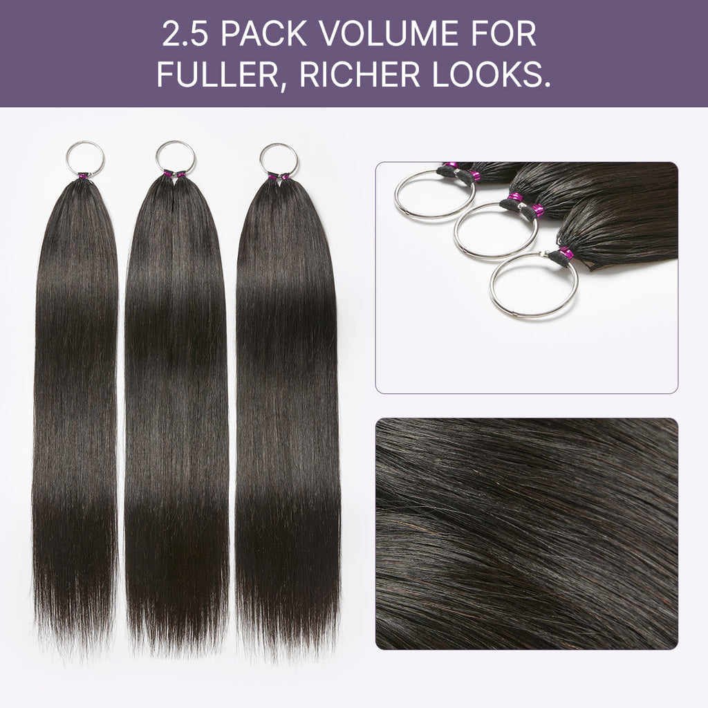 Straight Human Hair Wig | 10"-28"