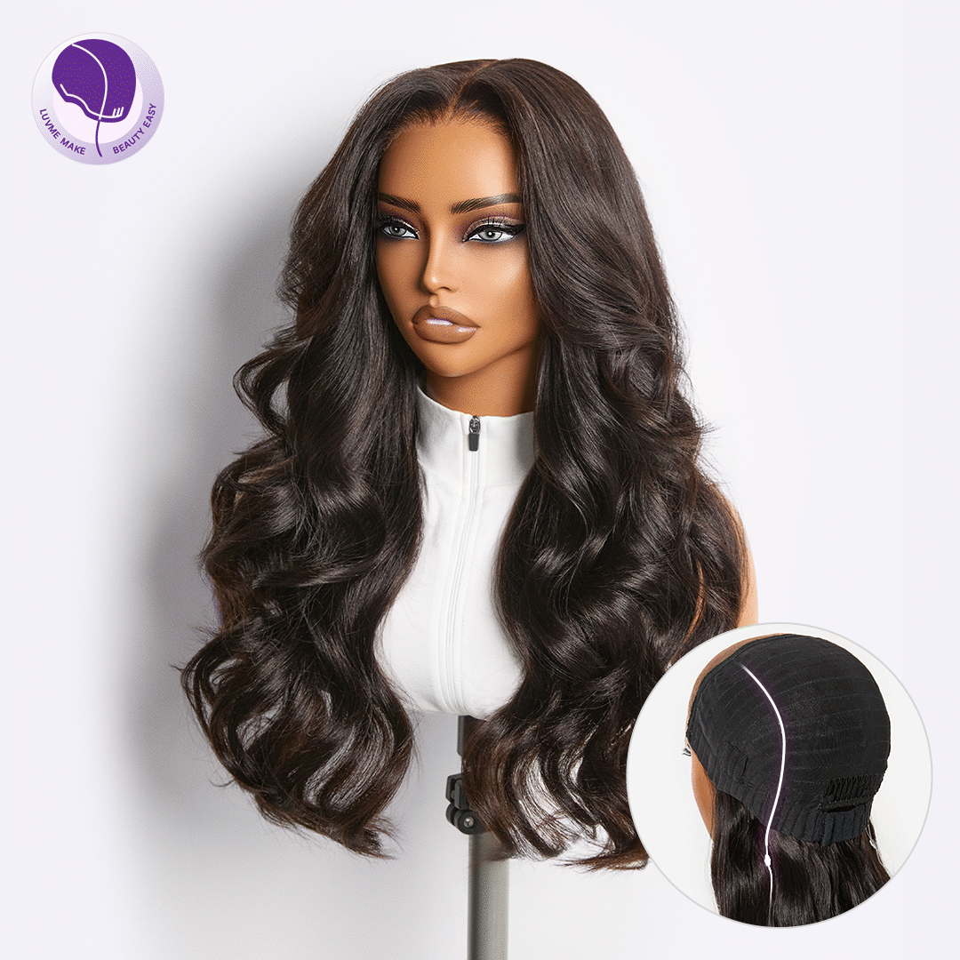 Glueless HD Lace Kinky Straight T-Part Lace Human Hair Wig - Grey 180% Density | 10"-28"