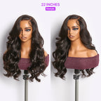Glueless HD Lace Kinky Straight T-Part Lace Human Hair Wig - Grey 180% Density | 10"-28"