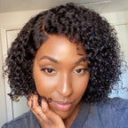 HD Lace Pixie T-Part Lace Human Hair Wig Pre-Plucked | 8"-14"