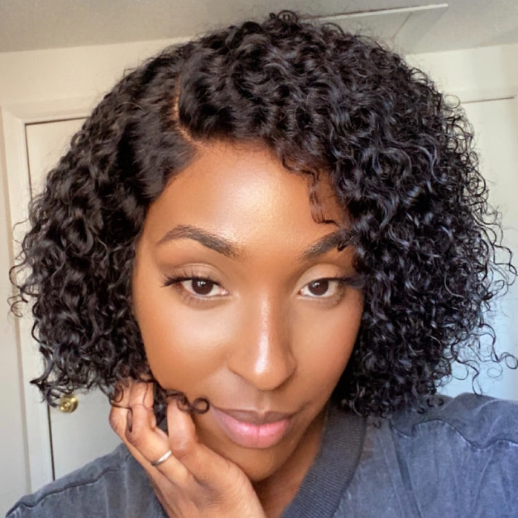 HD Lace Pixie T-Part Lace Human Hair Wig Pre-Plucked | 8"-14"