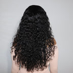 HD Lace Curly T-Part Lace Human Hair Wig | 8"-14"