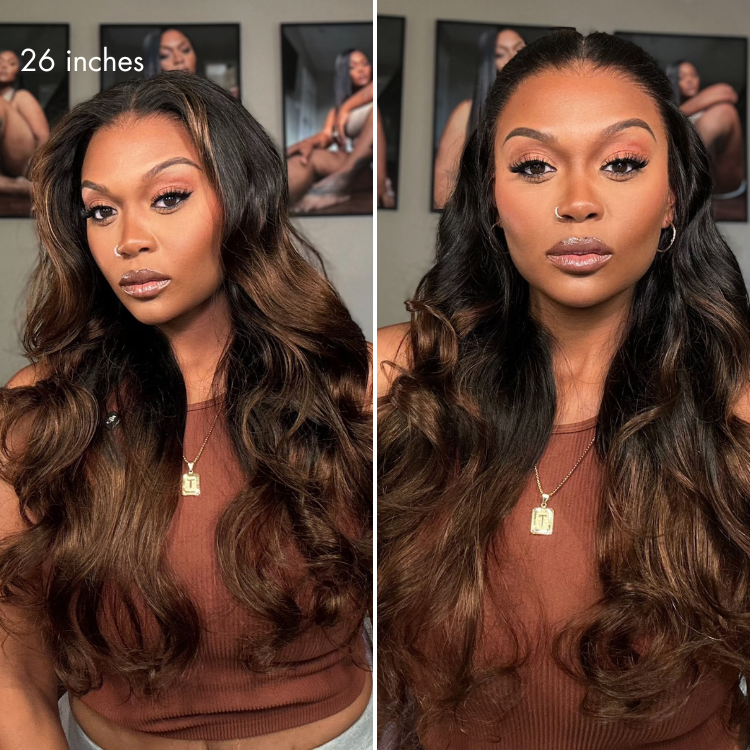 Glueless HD Lace Loose Wave T-Part Lace Human Hair Wig 200% Density | 10"-28"