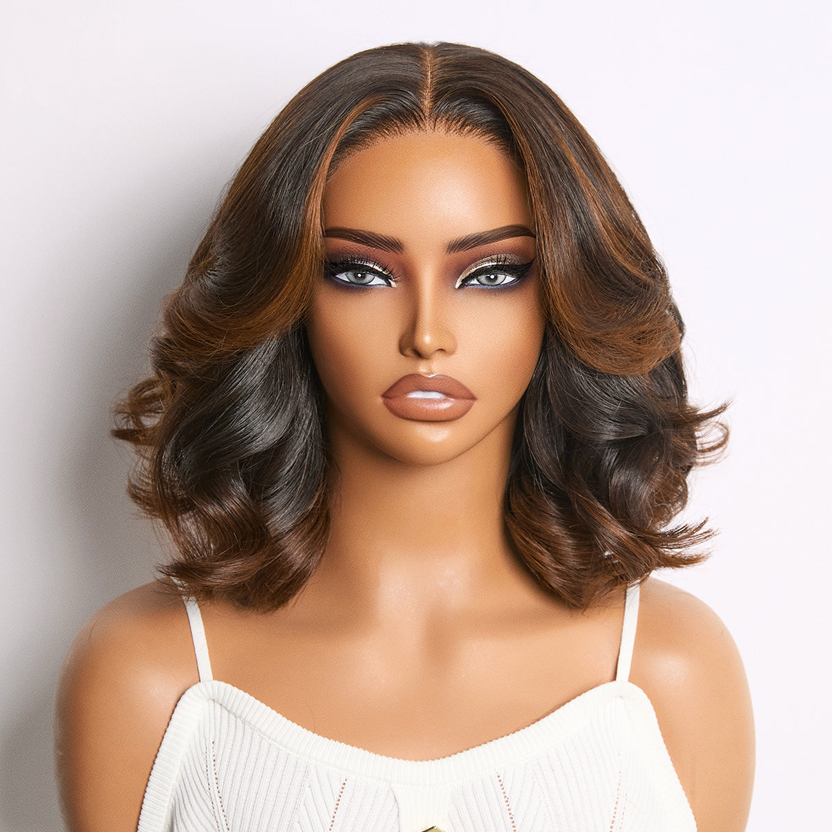 Glueless Loose Wave 5X5 Closure Human Hair Closure - Highlight | 10"-28"