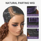 Glueless HD Lace Bob T-Part Lace Human Hair Wig - Ombre | 8"-14"