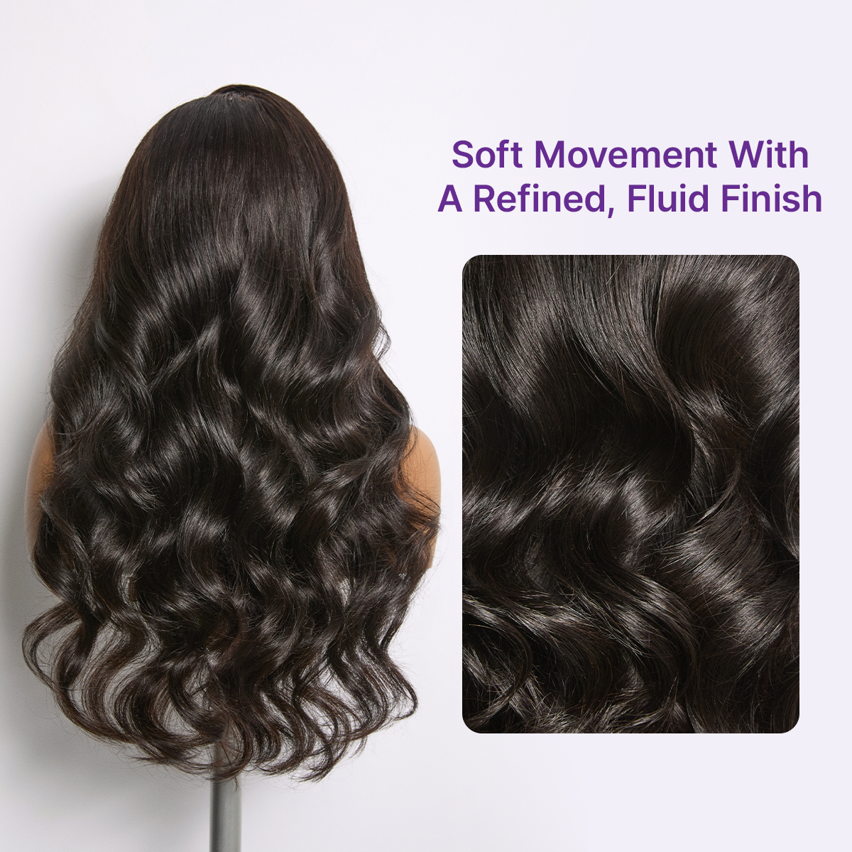 HD Lace Loose Wave T-Part Lace Human Hair Wig | 10"-28"