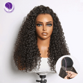 HD Lace Water Wave T-Part Lace Human Hair Wig | 10"-28"