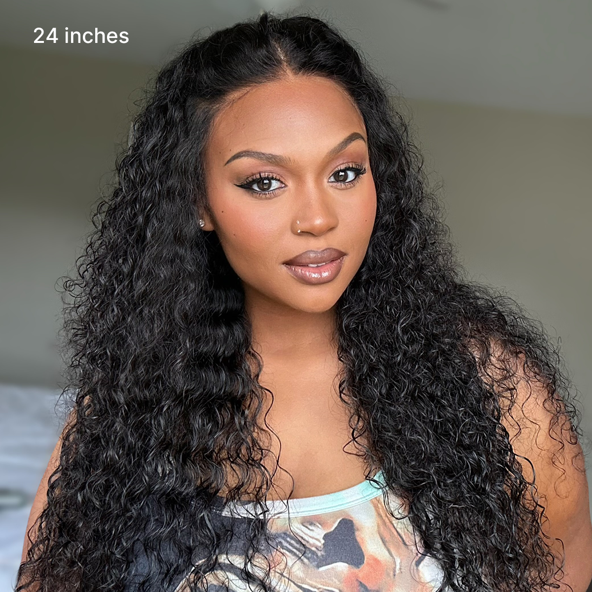 Glueless HD Lace Loose Wave T-Part Lace Human Hair Wig 200% Density | 10"-28"