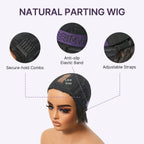 Glueless Pixie Human Hair Wig with Bangs | 8"-14"