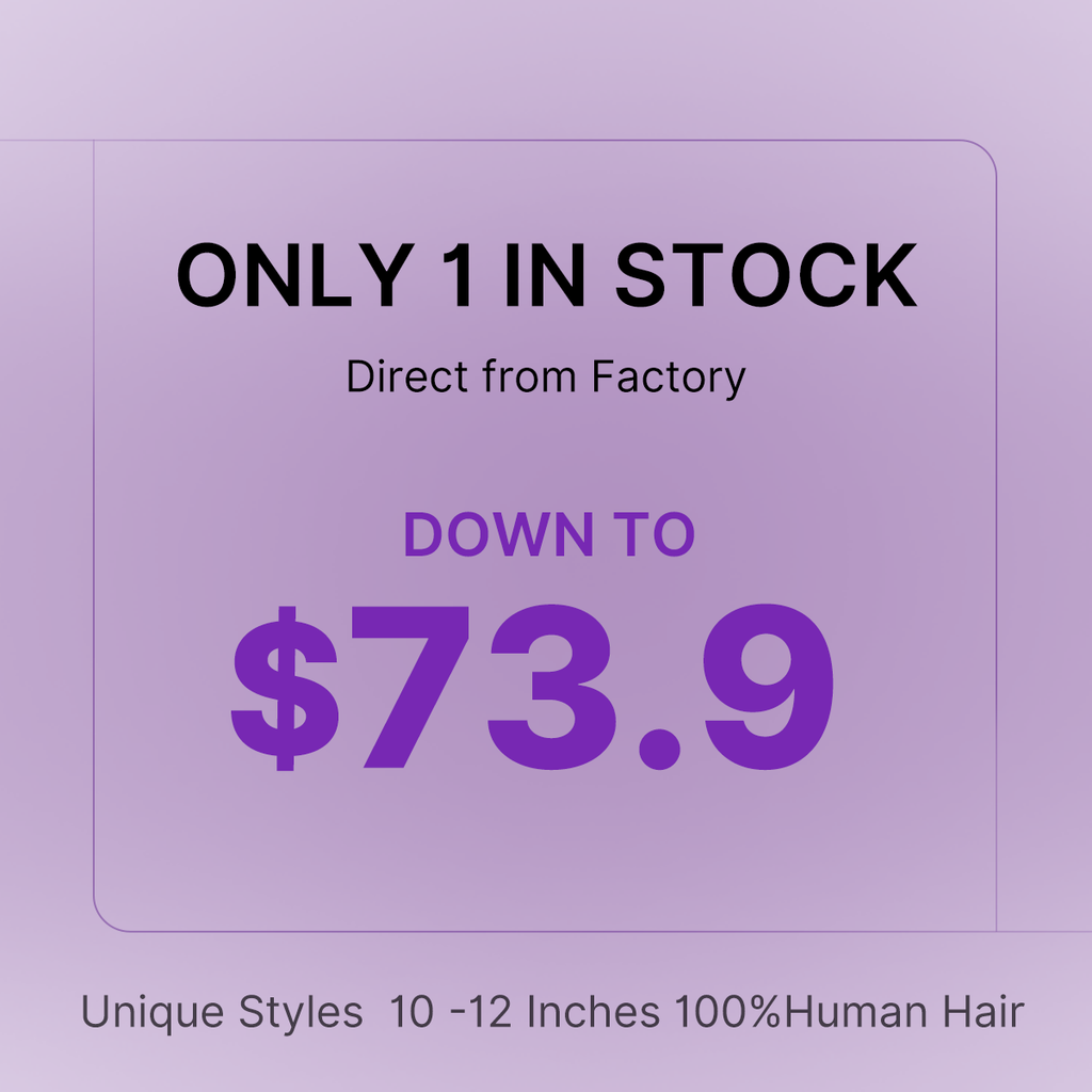 Body Wave Human Hair Wig | 10"-12"