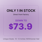 Body Wave Human Hair Wig | 10"-12"