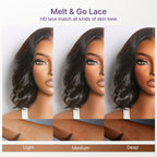 Glueless HD Lace Curly T-Part Lace Human Hair Wig | 10"-28"