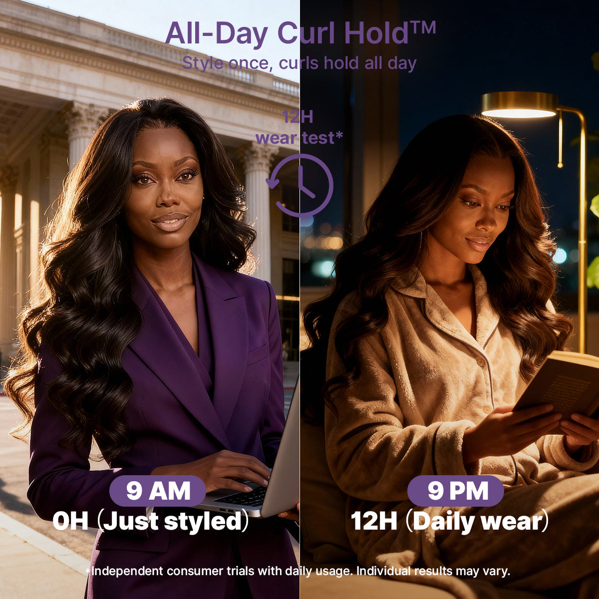 Glueless HD Lace Curly T-Part Lace Human Hair Wig | 10"-28"