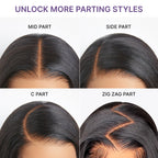 Glueless HD Lace Curly T-Part Lace Human Hair Wig | 10"-28"