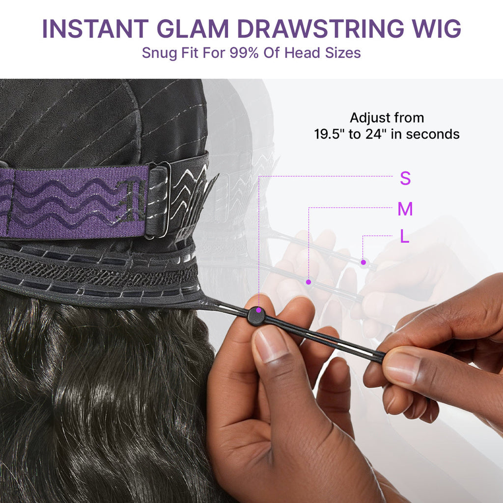 Glueless HD Lace Loose Wave T-Part Lace Human Hair Wig - Blonde 250% Density | 10"-28"