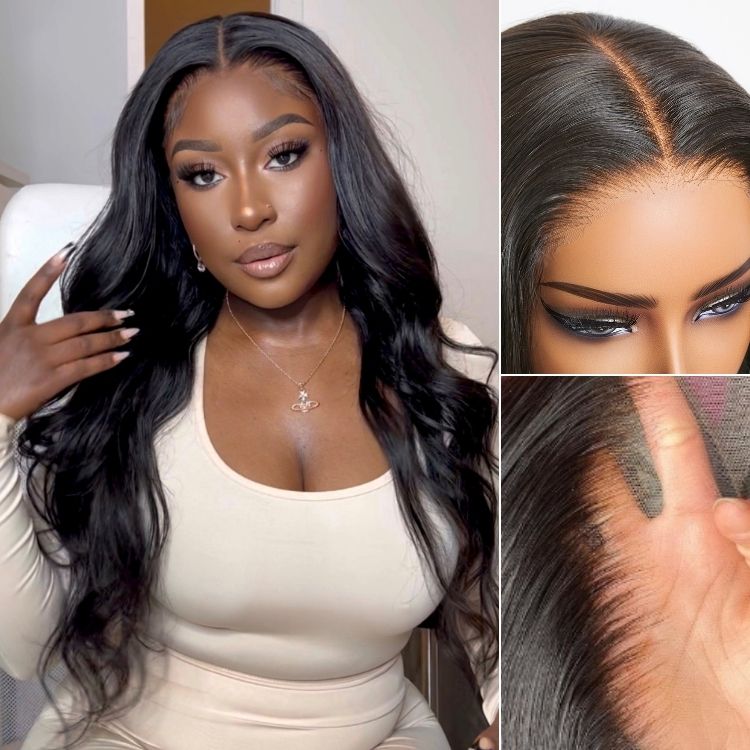 Glueless HD Lace Loose Wave T-Part Lace Human Hair Wig | 10"-28"
