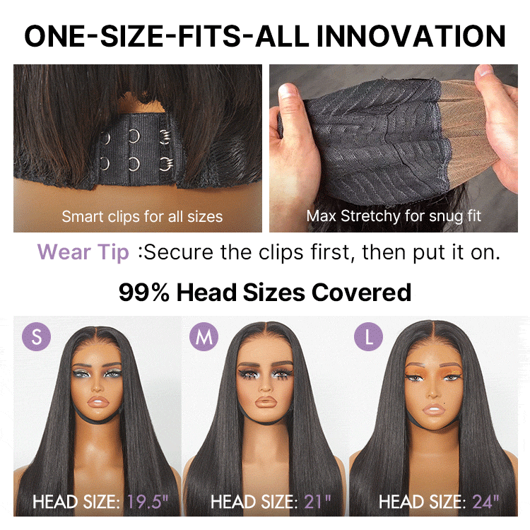Glueless HD Lace Water Wave T-Part Lace Human Hair Wig 180% Density | 8"-14"