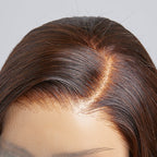 Glueless Body Wave 13X4 Frontal Human Hair Wig - Red | 10"-28"