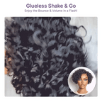 Glueless HD Lace Pixie T-Part Lace Human Hair Wig - Grey | 8"-14"