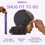 Glueless Braided T-Part Lace Human Hair Wig | 8"-14"
