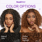 Glueless Braided T-Part Lace Human Hair Wig | 8"-14"