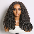 Glueless HD Lace Curly T-Part Lace Human Hair Wig 180% Density | 10"-28"