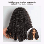 Glueless HD Lace Curly T-Part Lace Human Hair Wig 180% Density | 10"-28"