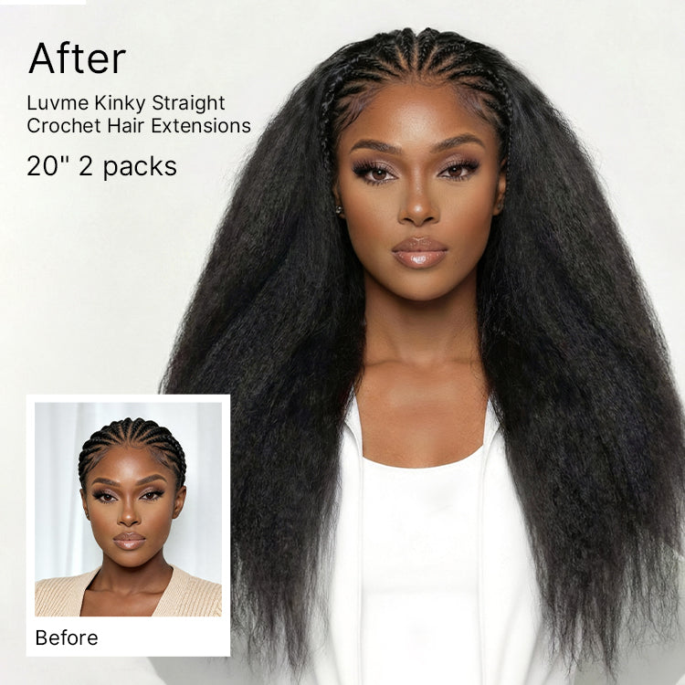 Kinky Straight Human Hair Wig | 10"-28"