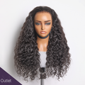 Glueless HD Lace Curly T-Part Lace Human Hair Wig | 10"-28"