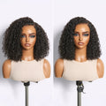 Glueless HD Lace Curly T-Part Lace Human Hair Wig 180% Density | 10"-28"