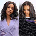 Glueless HD Lace Curly T-Part Lace Human Hair Wig | 10"-28"