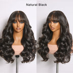 HD Lace Body Wave T-Part Lace Human Hair Wig - Grey | 10"-28"