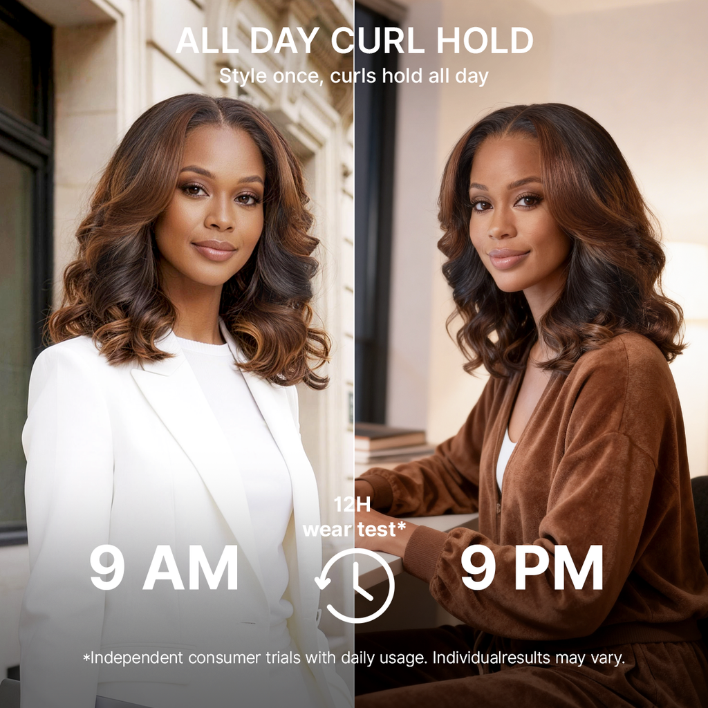 Glueless HD Lace Curly T-Part Lace Human Hair Wig - Ombre | 10"-28"