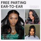 Glueless Straight T-Part Lace Human Hair Wig - Blonde Pre-Plucked | 10"-28"