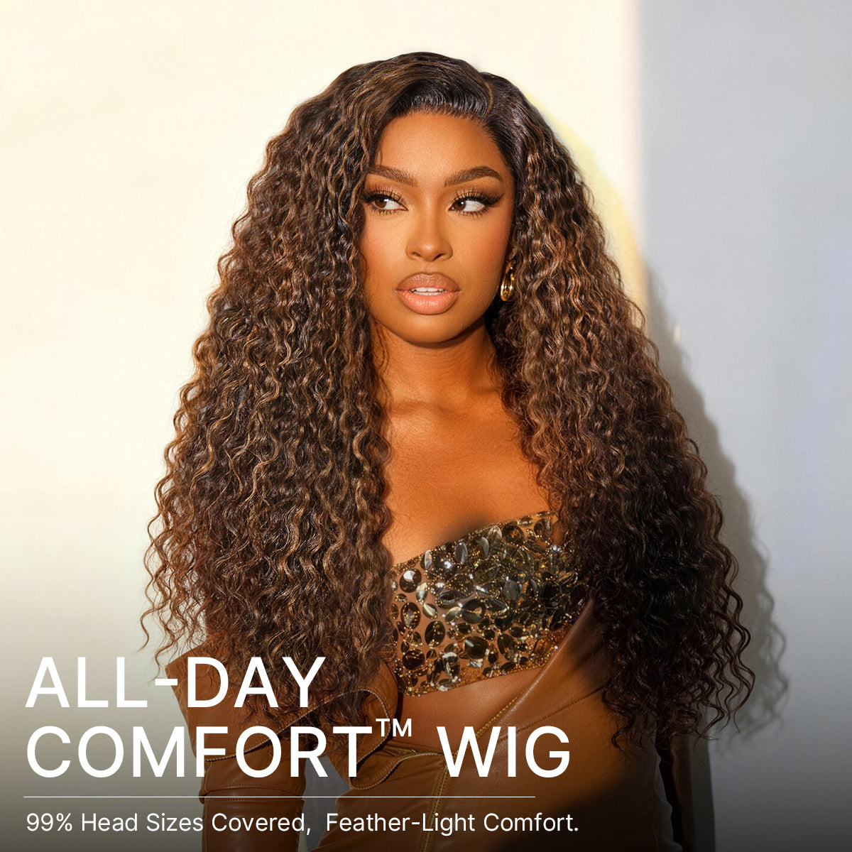 Glueless HD Lace Curly T-Part Lace Human Hair Wig - Red | 10"-28"
