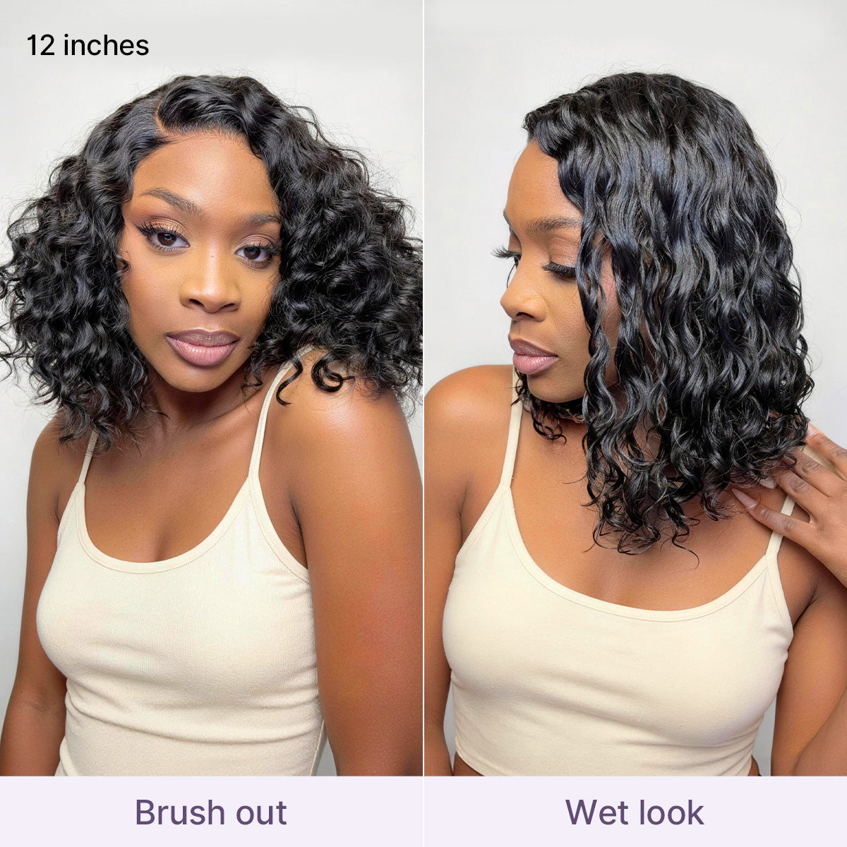 Glueless HD Lace Bob T-Part Lace Human Hair Wig | 8"-14"