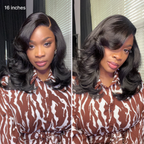 Glueless HD Lace Layered T-Part Lace Human Hair Wig - Red | 8"-14"