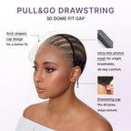 Glueless Curly T-Part Lace Human Hair Wig 250% Density | 10"-28"
