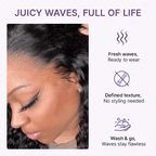 Glueless Curly T-Part Lace Human Hair Wig 250% Density | 10"-28"