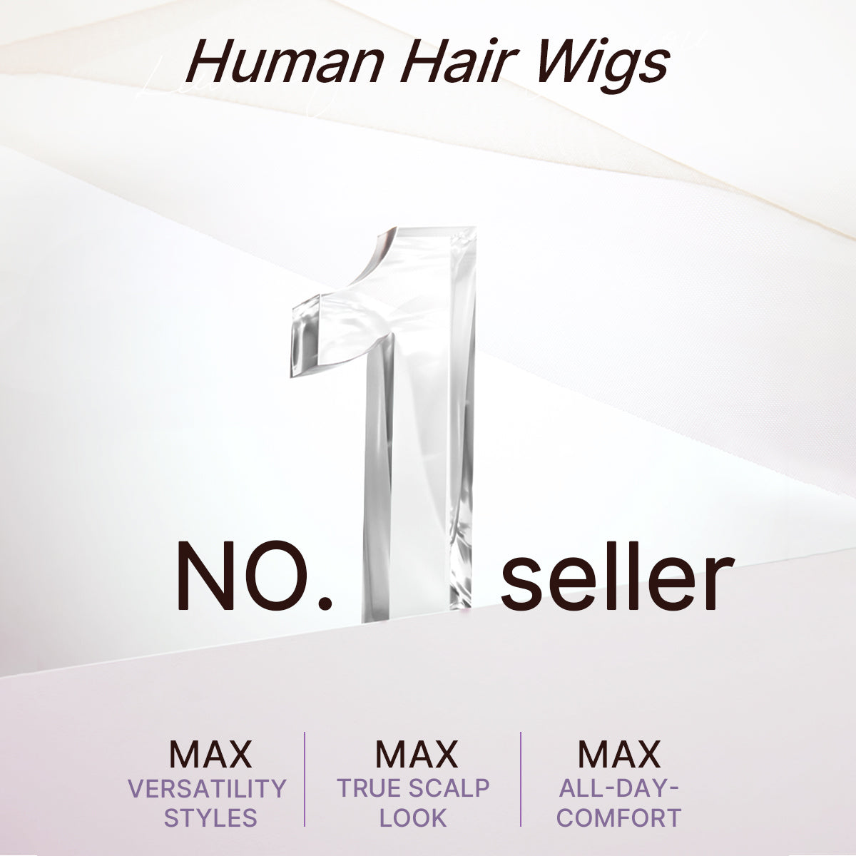 Glueless HD Lace Loose Wave T-Part Lace Human Hair Wig - Highlight 180% Density | 10"-28"