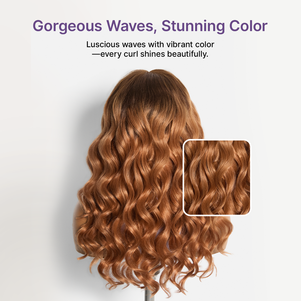 Glueless HD Lace Loose Wave T-Part Lace Human Hair Wig - Red 180% Density | 10"-28"