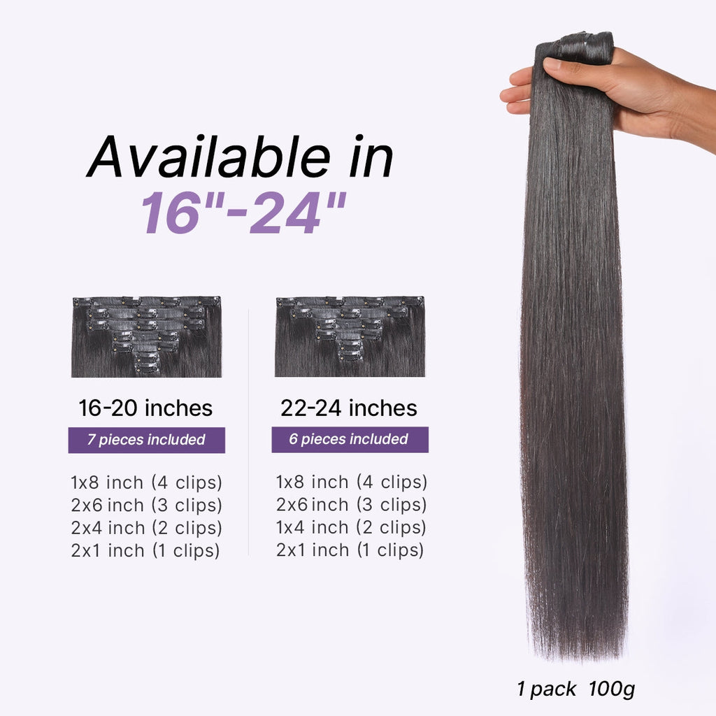 Kinky Straight Human Hair Wig with Bangs | 10"-28"