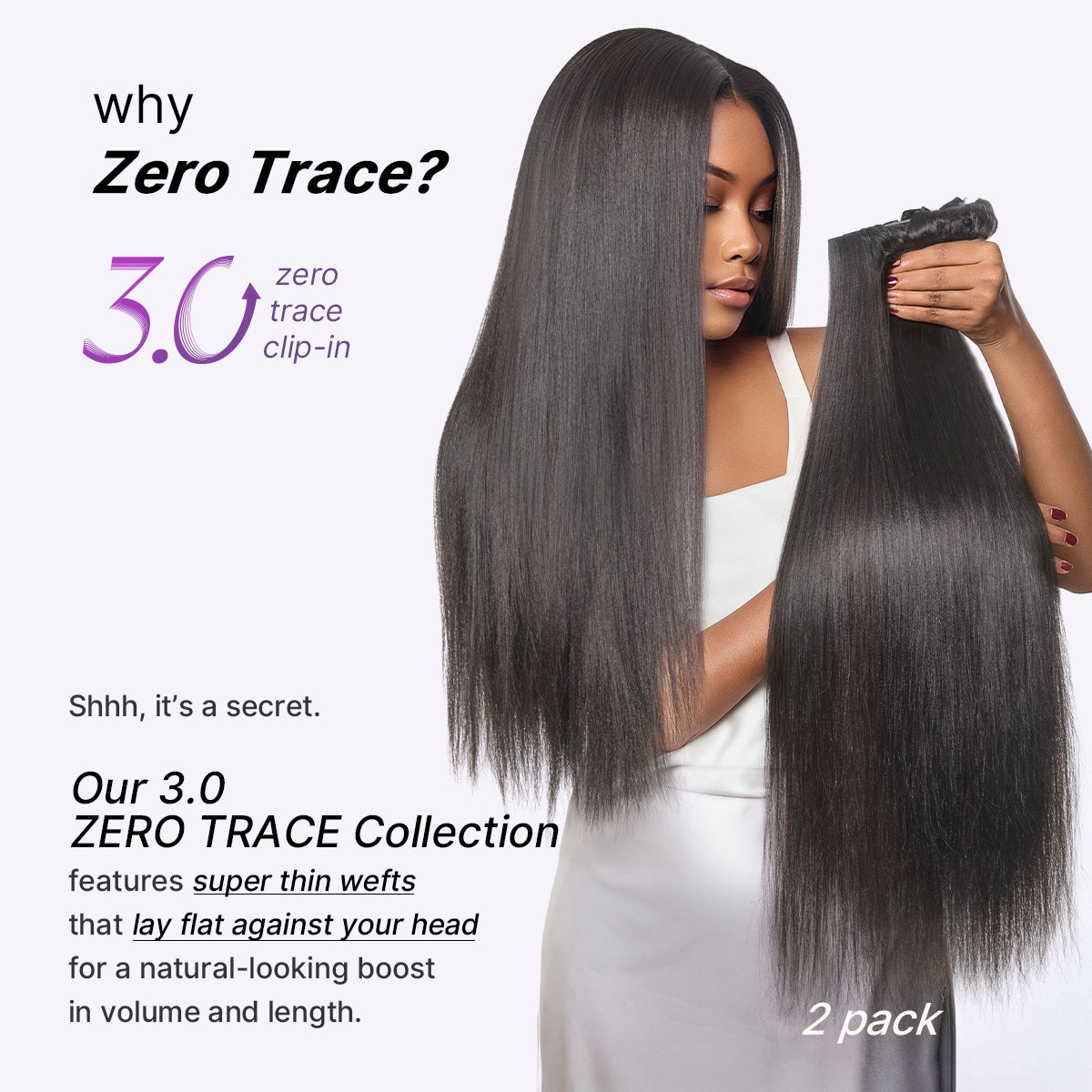 Kinky Straight Human Hair Wig with Bangs | 10"-28"