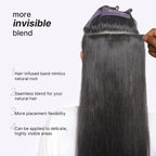 Kinky Straight Human Hair Wig with Bangs | 10"-28"